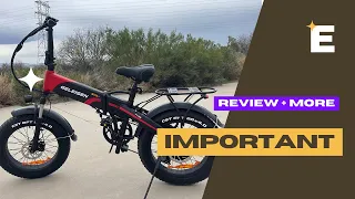Important About the GELEISEN Electric Bike 750 watts Review