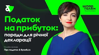 Податок на прибуток: поради для річної декларації