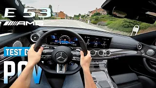 Mercedes E 53 AMG POV Test Drive