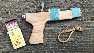 wooden toy with matches