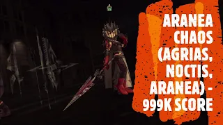 DFFOO Aranea CHAOS (Agrias, Noctis, Aranea) - 999K Score