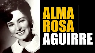 Alma Rosa Aguirre, encantadora actriz de nuestro cine || Crónicas de Paco Macías