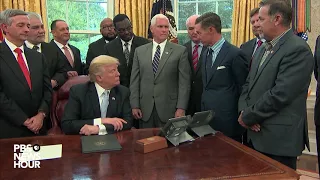 WATCH: President Trump meets religious leaders on National Day of Prayer