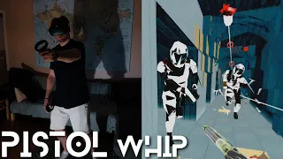 The new Pistol Whip track is a WORKOUT! - Oculus Quest