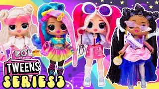 LOL Tweens SERIES 3! Emma Emo, Chloe Pepper, Nia Regal, Marilyn Star UNBOXING