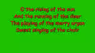the holly and the ivy with lyrics