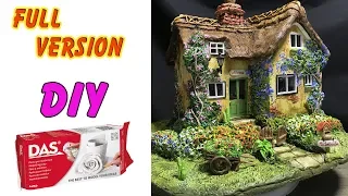 FULL VERSION : Build a Clay Cottage using DAS clay and Cardboard