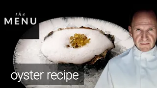 🦪RAW OYSTER with MIGNONETTE foam like in The Menu film 📽️ | Fine Dine at Home