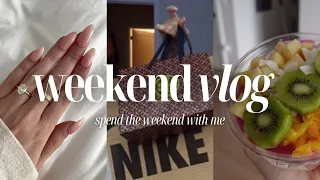 WEEKEND VLOG | nike haul + tory burch haul + lifestyle