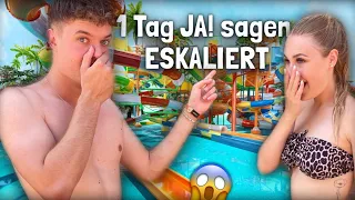 1 TAG JA! sagen im XXL Wasserpark!!😱😱 (ESKALIERT!!)