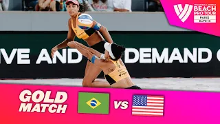 Ana Patrícia/Duda vs. Nuss/Kloth - Gold Match Highlights Paris 2023 #BeachProTour