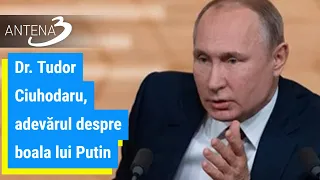 Dr. Tudor Ciuhodaru, adevărul despre boala lui Putin: Un pacient cu Parkinson NU face acest lucru