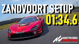 ACC ZANDVOORT - McLaren 720S GT3 Evo - Hotlap & FREE Setup - 1:34.647