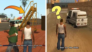 What Happens If You SWITCH CARS in GTA SA Missions