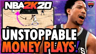 NBA 2K20 - 3 UNSTOPPABLE MONEY PLAYS! (MyTeam & Play Now Online Tutorial)