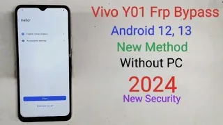 Vivo Y01 Frp Bypass Android 11/12 Without PC 2023