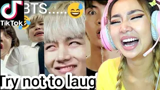 THE IMPOSSIBLE CHALLENGE! 😂 BTS 'TRY NOT TO LAUGH' TIKTOK CHALLENGE