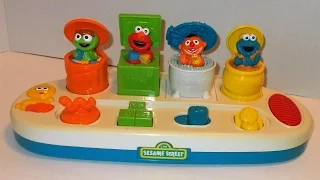 Sesame Street Poppin Pals 1999 tyco preschool toy