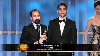 A Separation Wins Best Foreign Language Film - Golden Globes 2012