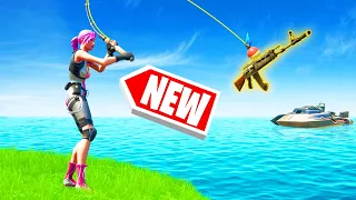 FISHING For LOOT CHALLENGE In FORTNITE 2!