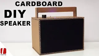 Amazing Sound Diy Cardboard Bluetooth Speaker