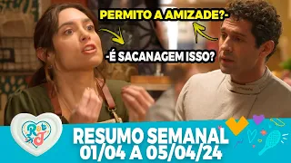 A Infância de Romeu e Julieta: Resumo semanal 01/04 a 05/04/24: Daniel permite amizade de Romieta?