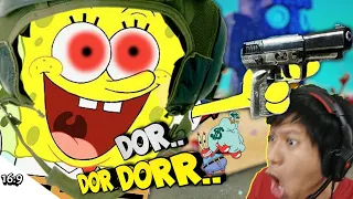SPONGEBOB JADI PENAGIH HUTANG YANG JAHAT!!!!! SpongeGlock [INDONESIA] ~Jadi Anak Buah Krab!!
