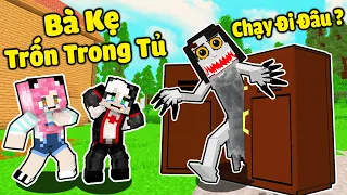 MỀU 24 GIỜ GIẢI CỨU REDHOOD KHỎI BÀ KẸ TRONG TỦ QUẦN ÁO TRONG MINECRAFT*CHỊ PANDA BỊ BÀ CHẰN BẮT CÓC