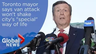 Toronto van attack: Mayor's FULL address to city council following deadly attack