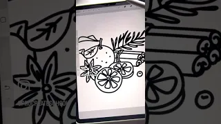 Как убрать пиксели в контуре, работая в Procreate?