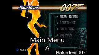 Main Menu A The World is Not Enough PS1 Music Extended