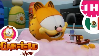 🛀¡Garfield se baña!🛀- Episodio completo HD