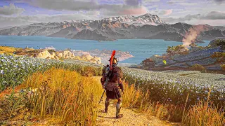 ASSASSIN'S CREED ODYSSEY FREE ROAM GAMEPLAY (8K 60FPS)