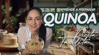 Aprende a preparar correctamente la quinoa