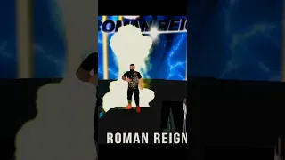 WR3D ENTRANCE ROMAN reigns AND JHON cena #shorts