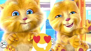 Ginger Cat Talking Tom #funny game 🍇🍈🍉🍔 #talkingtom #gameplay #video #cat videos #trending