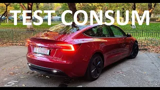 Elon, unde e autonomia promisa? Test consum Model 3 facelift!