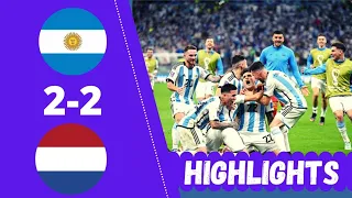 Argentina vs netherlands match highlights || Quater final world cup 2022