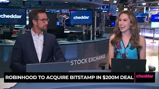 Robinhood to Acquire Bitstamp in $200M Deal