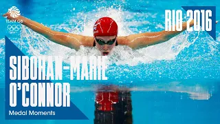 Siobhan-Marie O'Connor 200m Medley Silver | Rio 2016 Medal Moments