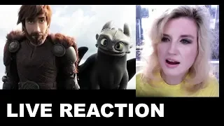 How to Train Your Dragon 3 Trailer REACTION