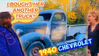 It’s no Rolls-Royce but my wife LOVES a new Project Truck!! This 1940 Chevy was a perfect surprise!!