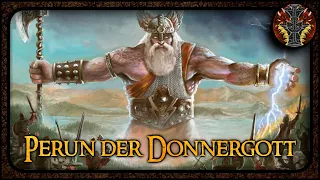 Perun der Donnergott --- slawische Mythologie