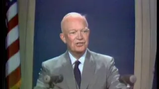 Eisenhower WRC-TV 1958 (oldest known colour videotaping)