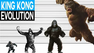 King Kong Size Comparison | Evolution of King Kong 1933 to 2021