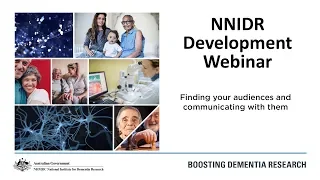 NNIDR Development Webinar Series: Finding your audiences and communicating with them
