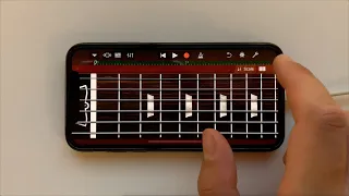 AC/DC - Thunderstruck on iPhone (GarageBand)