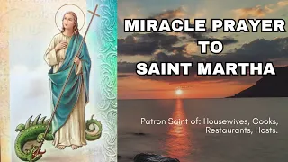 Miracle Novena to Saint Martha | Prayer That Never Fails | #thankgoditsfriday #prayer