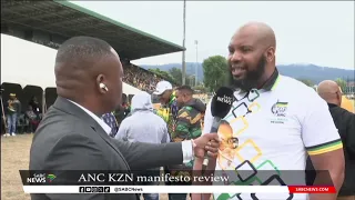 ANC in Kwazulu-Natal  hosting its 2019 Elections Manifesto Review at Harry Gwala Stadium