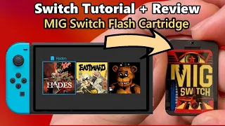 Play your Switch game backups with MIG SWITCH Flash Cart | Review + Tutorial